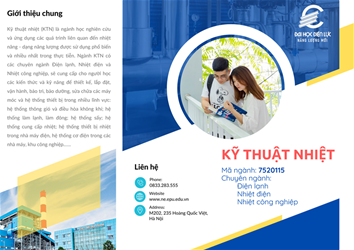 Chương trình đào tạo ngành Kỹ thuật Nhiệt