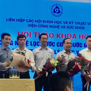 Hội thảo khoa học "Công nghệ lọc nước CDI"