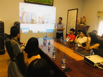 BUỔI THỰC TẬP THỰC TẾ TẠI CÔNG TY CP CÔNG NGHỆ MÔI TRƯỜNG TOÀN Á CỦA SINH VIÊN D10QLMT