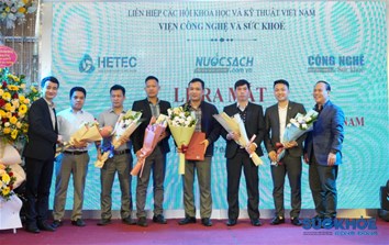 Giảng viên Khoa Công nghệ năng lượng tham gia dự án của Ban Quản lý Dự án Nước sạch Học đường Việt Nam